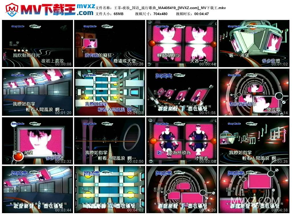 王菲-夜妆_国语_流行歌曲_MA405419